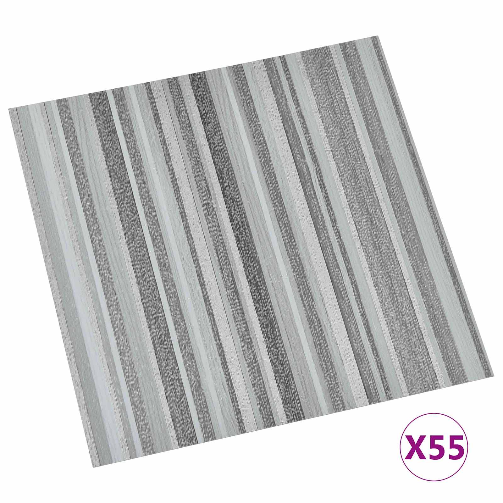 Podne daske 5,11 m² 55 pcs PVC Pruge