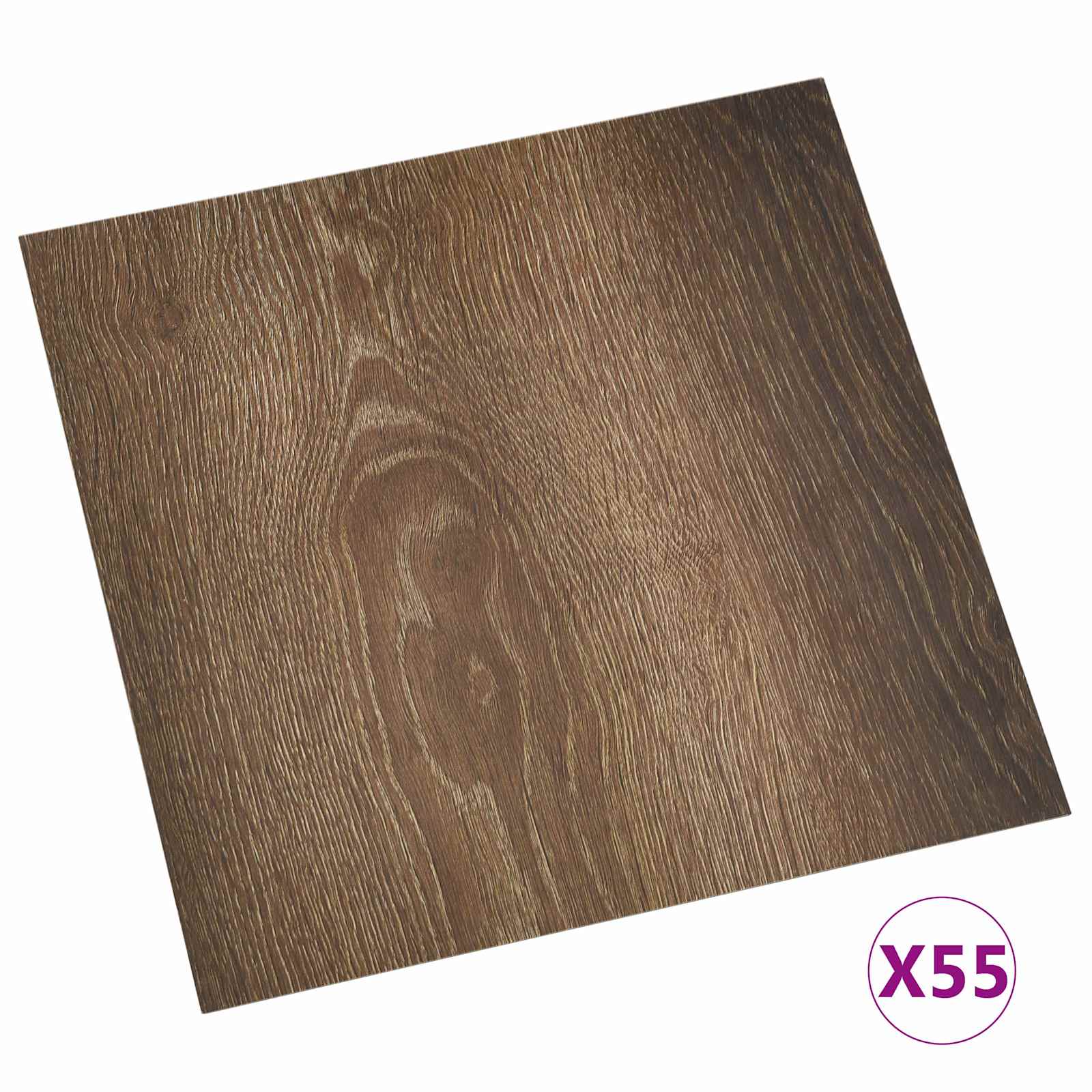 Podne daske 5,11 m² 55 pcs PVC Staro drvo