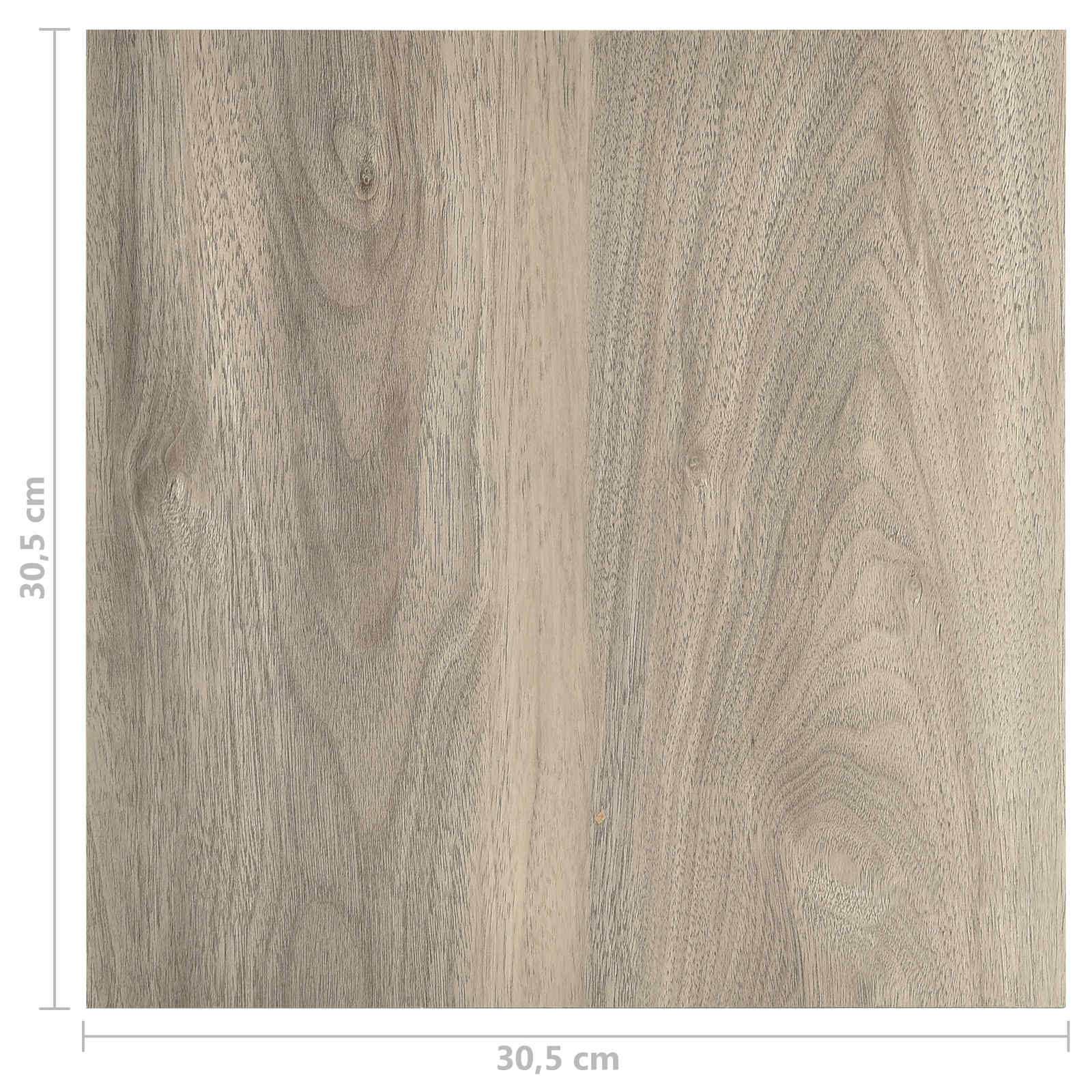 Podne daske 5,11 m² 55 pcs PVC Boja drva