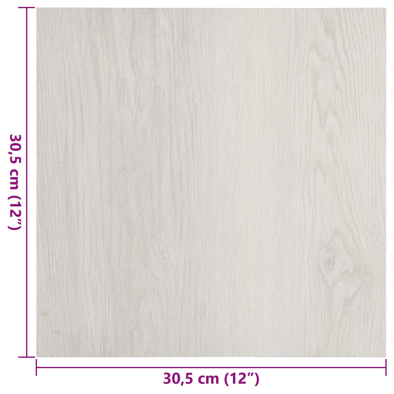 Podne daske 5,11 m² 55 pcs PVC Svijetla bež