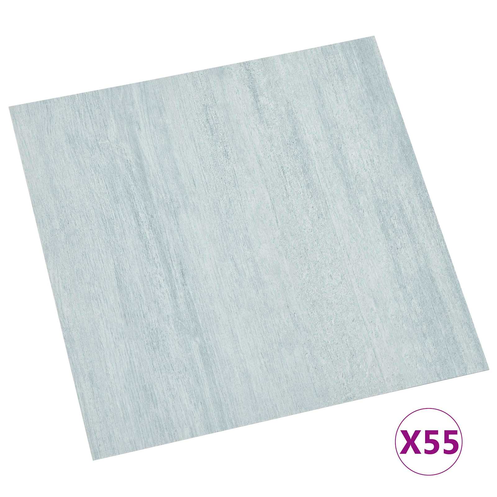 Podne daske 55 pcs Zelena 5,11 m² PVC