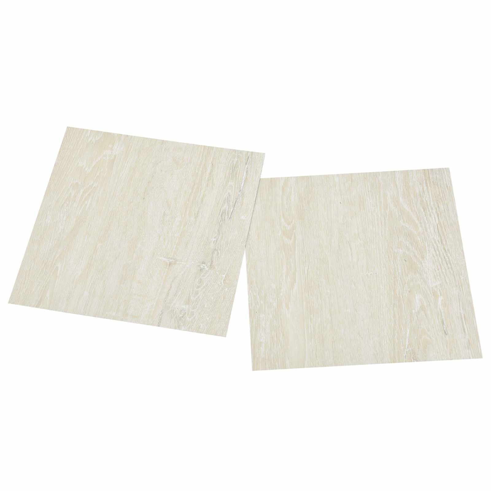 Podne daske 5,11 m² 55 pcs PVC Krem bijela
