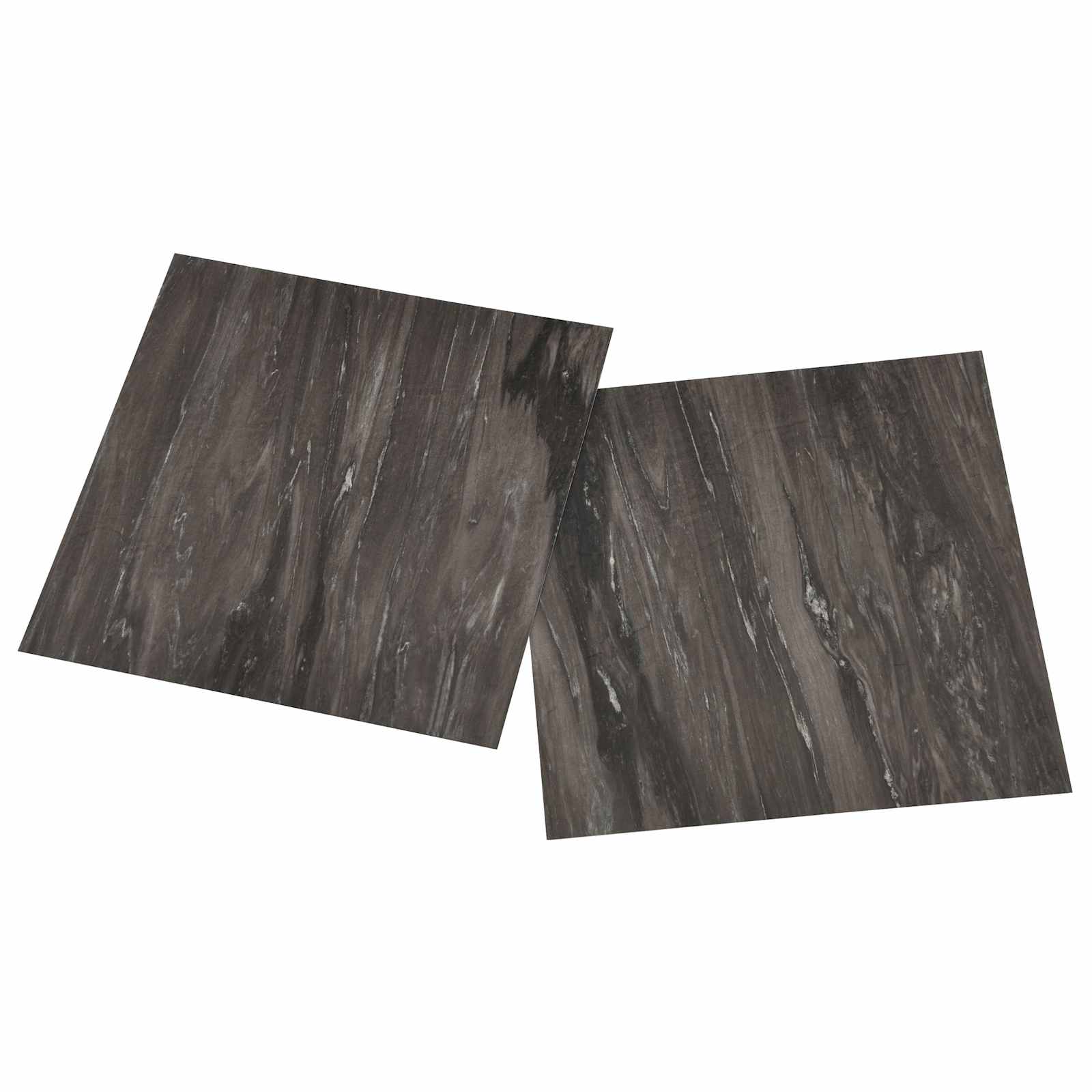 Podne daske 55 pcs Tamno siva 5,11 m² PVC