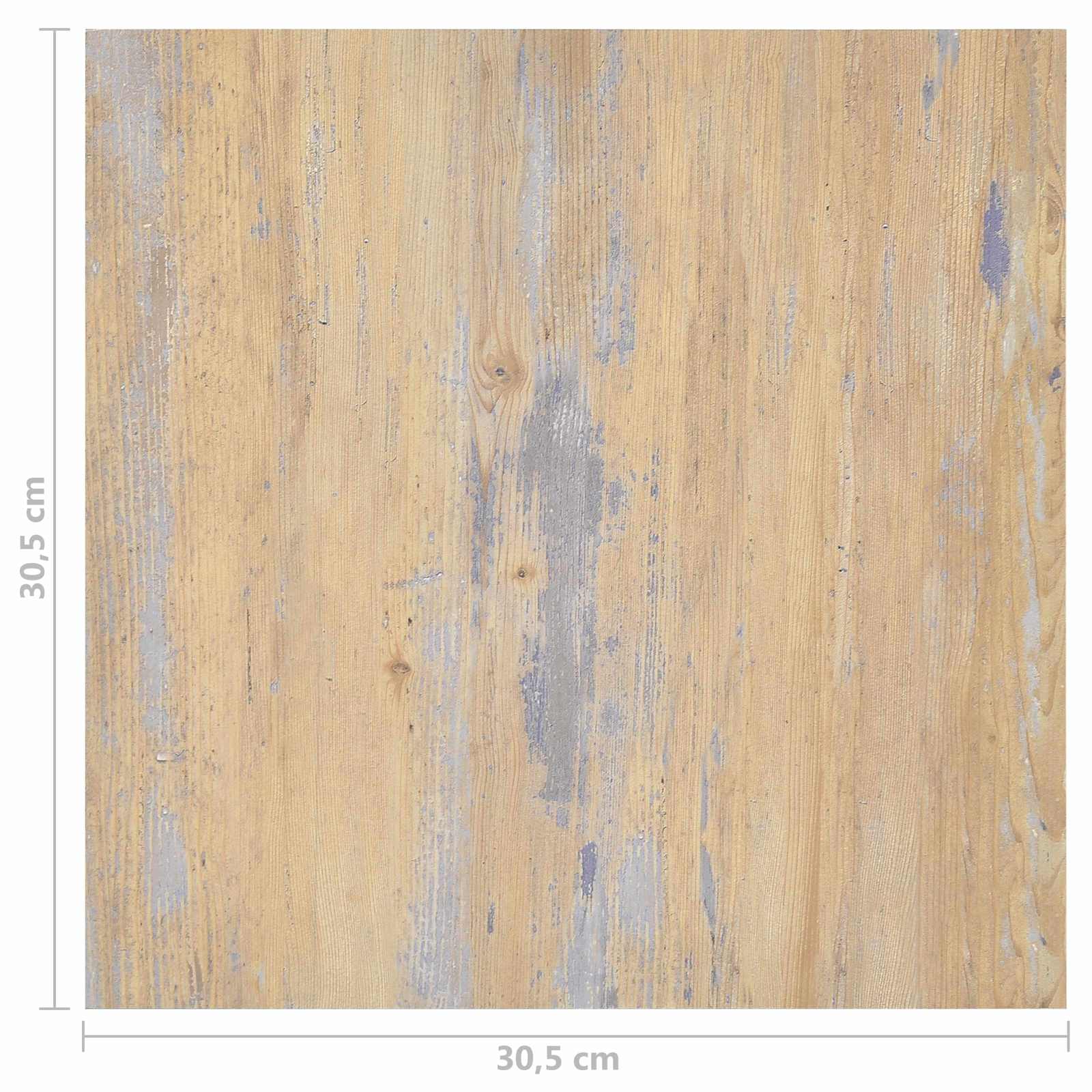 Podne daske 5,11 m² 55 pcs PVC Smeđa i siva