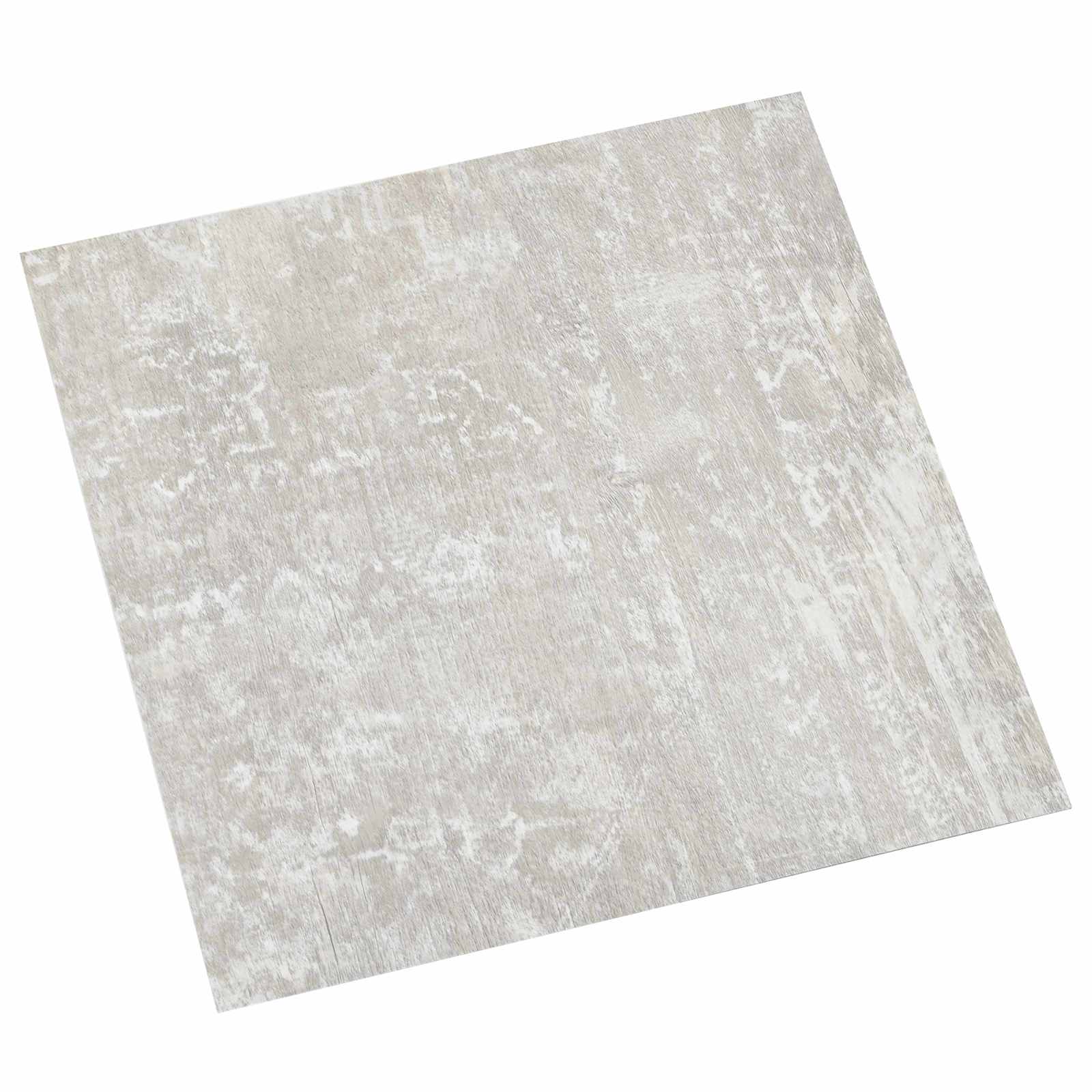 Podne daske 5,11 m² 55 pcs PVC Bijela i drvo