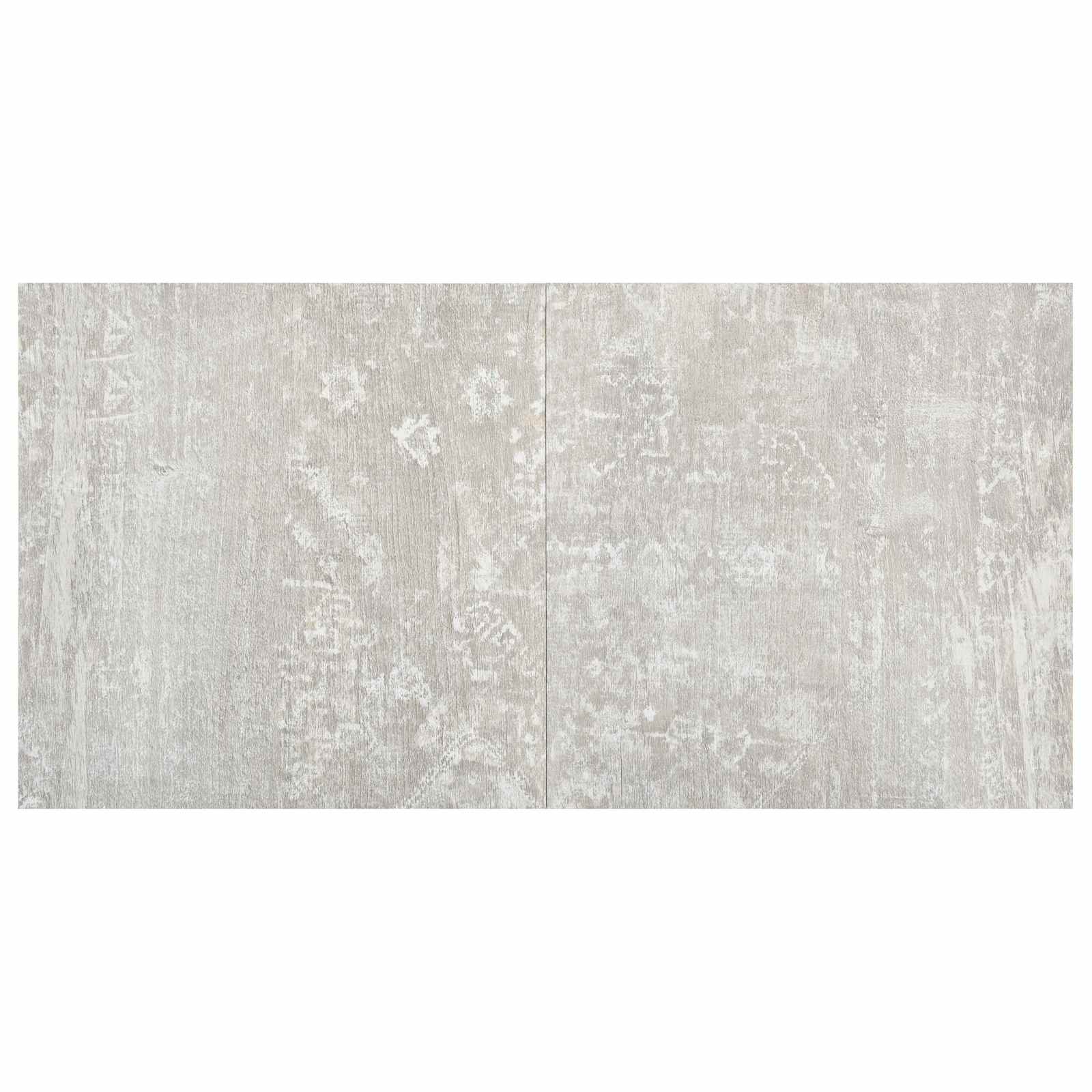 Podne daske 5,11 m² 55 pcs PVC Bijela i drvo