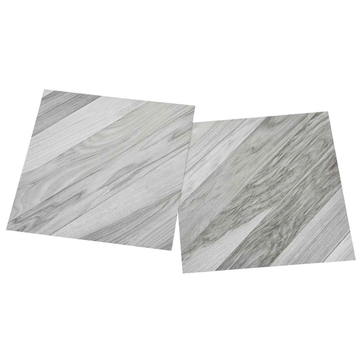 Podne daske 55 pcs Sivi 5,11 m² PVC
