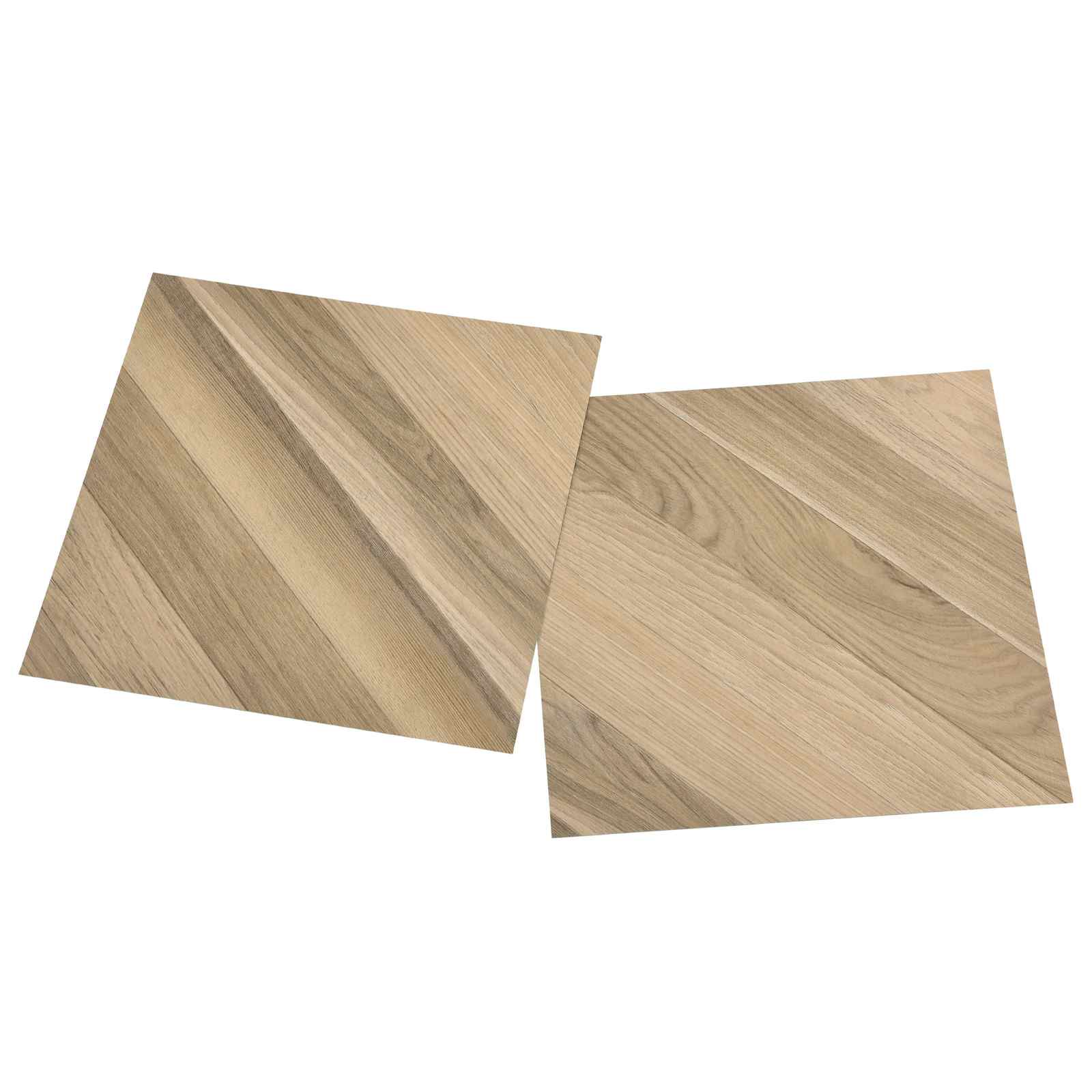 Podne daske 55 pcs Smeđa 5,11 m² PVC