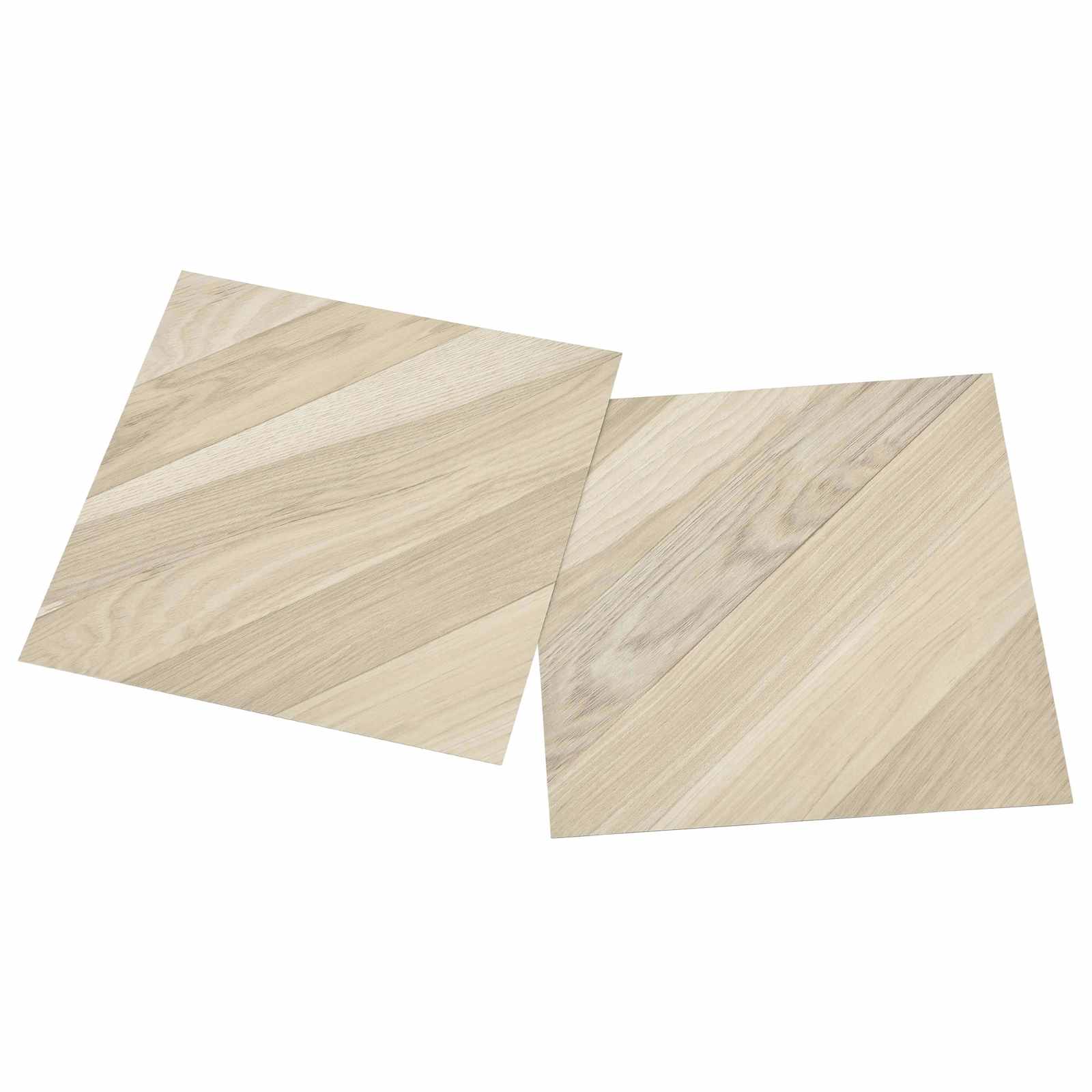 Podne daske 55 pcs Bež 5,11 m² PVC