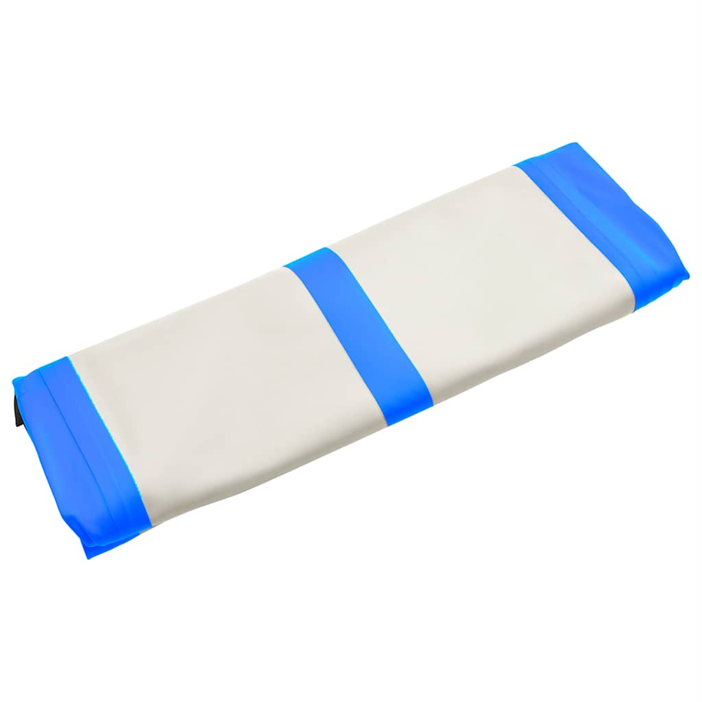 Strunjača na napuhavanje s crpkom 300 x 100 x 15 cm PVC plava