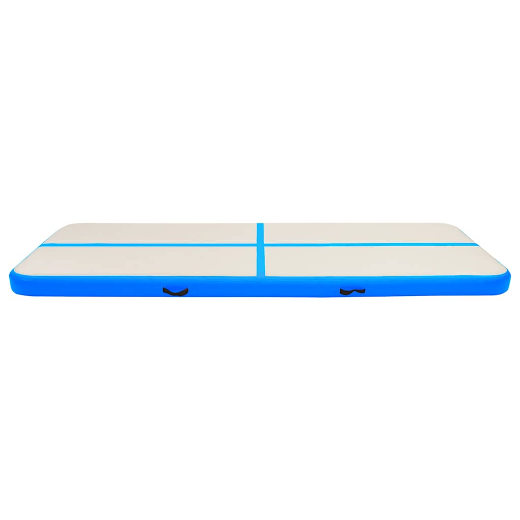 Strunjača na napuhavanje s crpkom 300 x 100 x 15 cm PVC plava