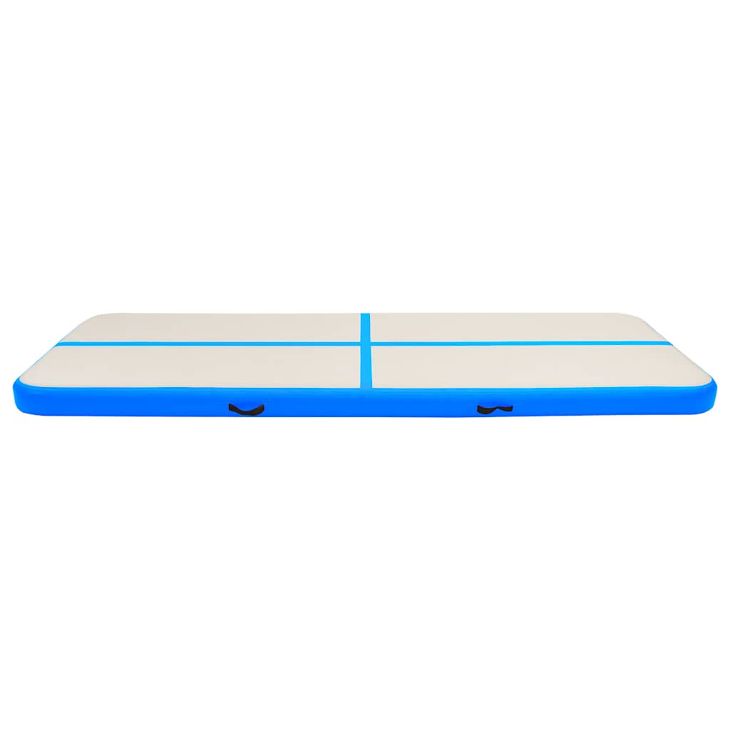 Strunjača na napuhavanje s crpkom 400 x 100 x 20 cm PVC plava