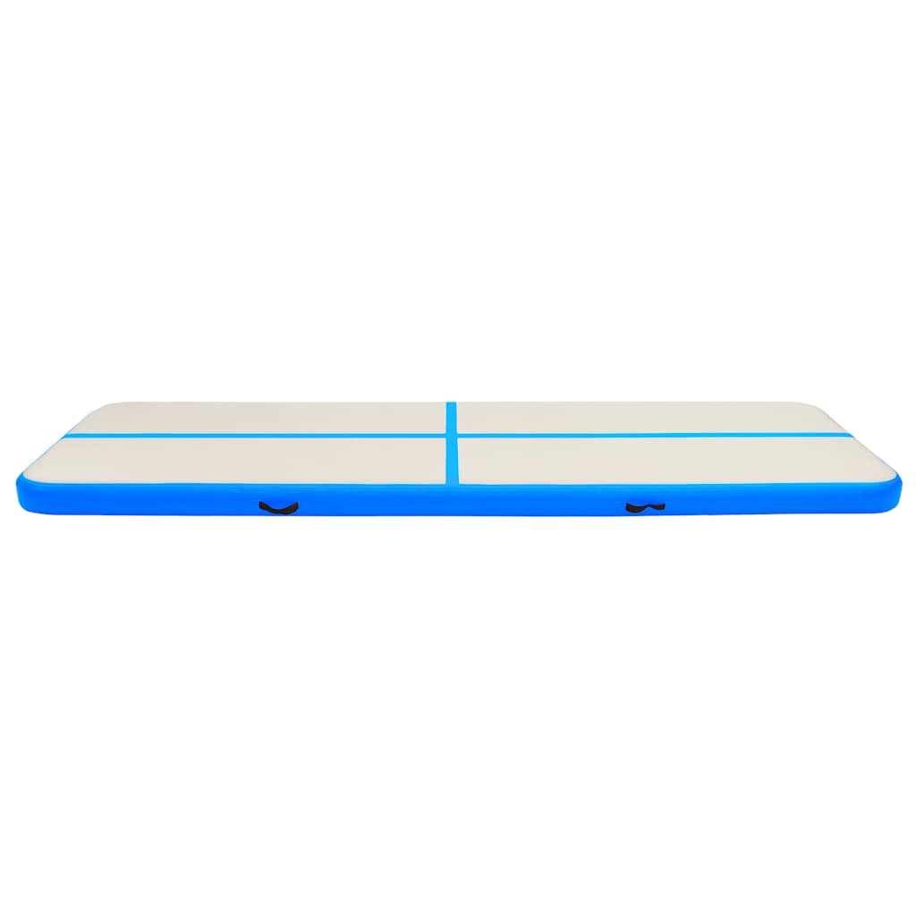 Strunjača na napuhavanje s crpkom 600 x 100 x 20 cm PVC plava