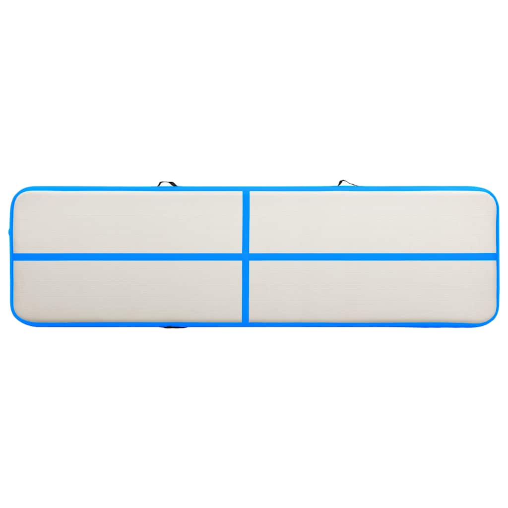Strunjača na napuhavanje s crpkom 600 x 100 x 20 cm PVC plava