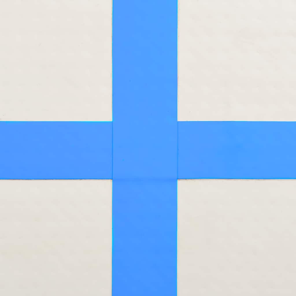 Strunjača na napuhavanje s crpkom 200 x 200 x 10 cm PVC plava