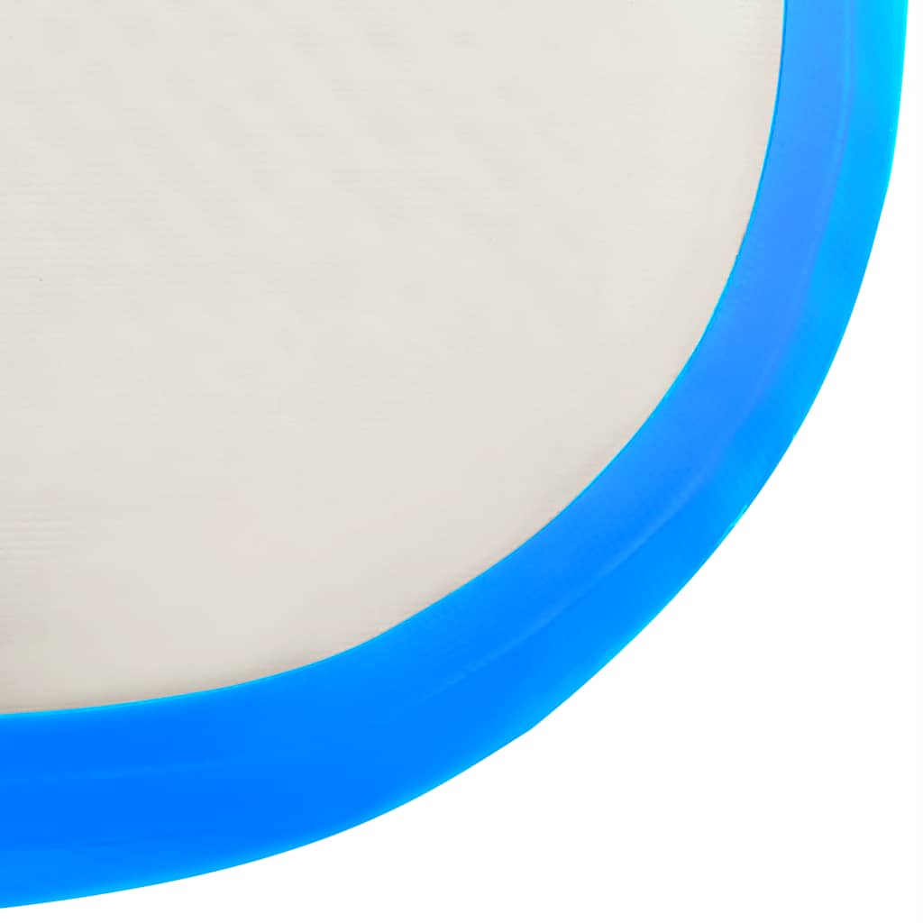 Strunjača na napuhavanje s crpkom 200 x 200 x 10 cm PVC plava