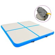 Strunjača na napuhavanje s crpkom 200 x 200 x 20 cm PVC plava