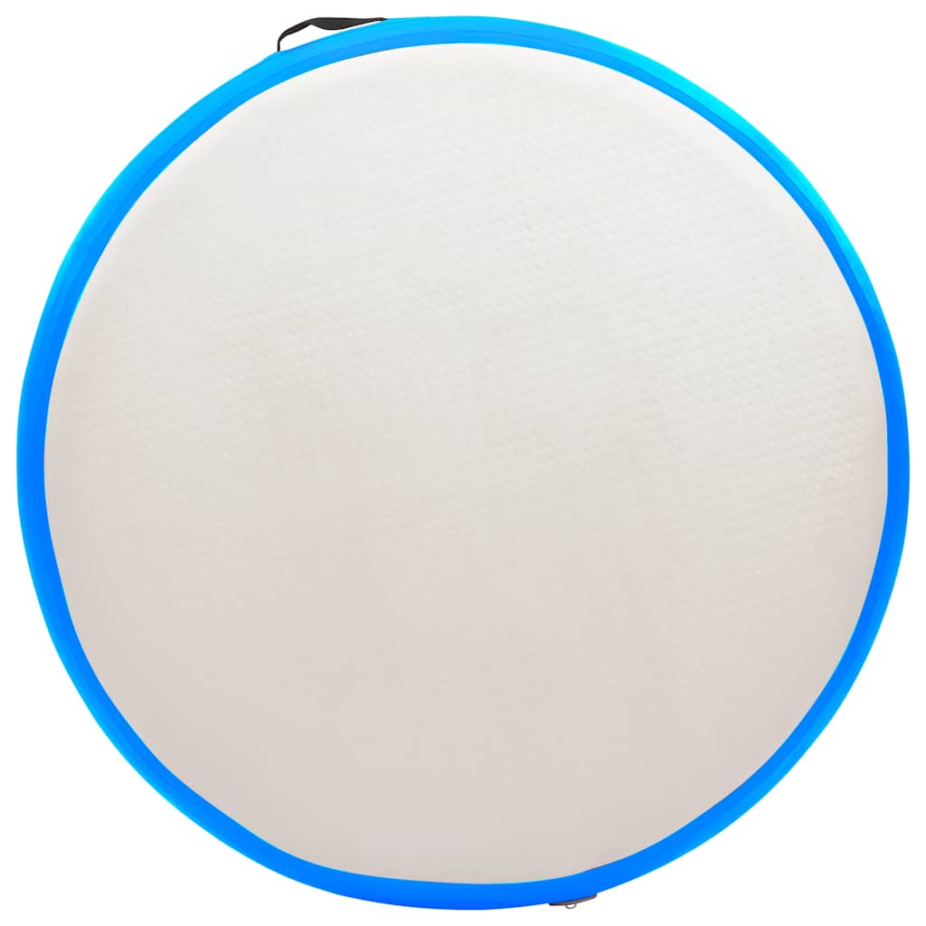 Gimnastička prostirka na napuhavanje 100x100x10 cm PVC plava