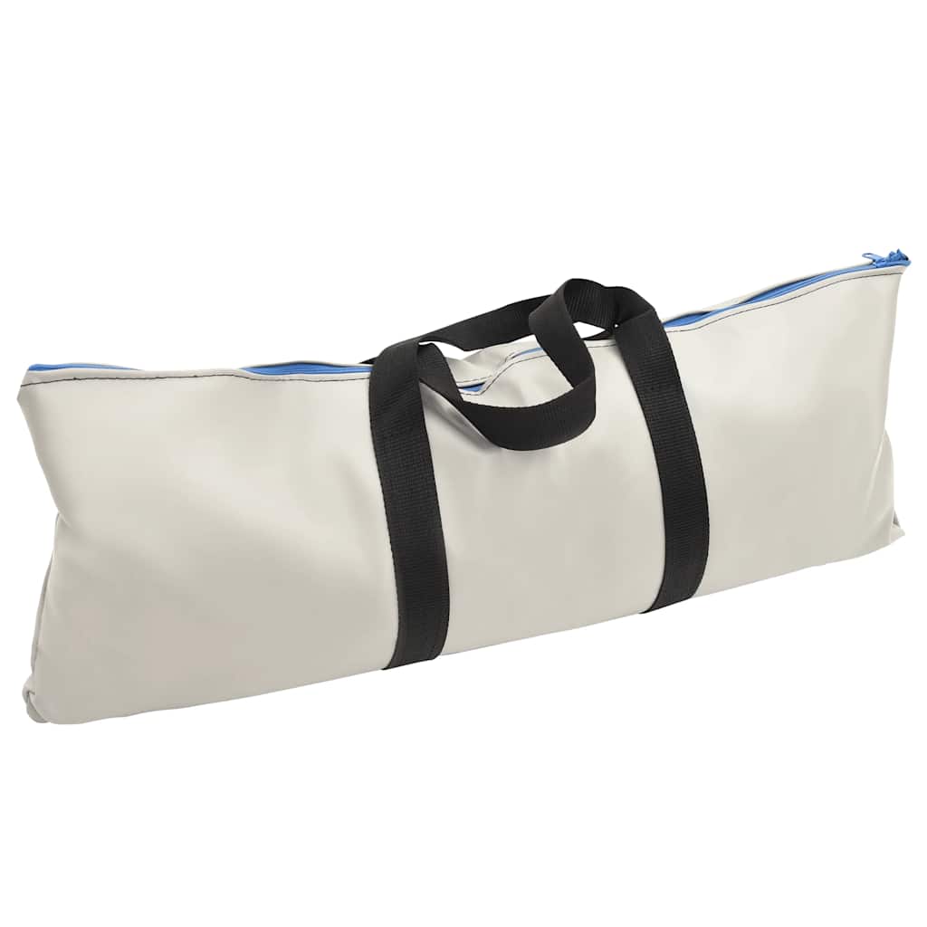 Gimnastička prostirka na napuhavanje 100x100x10 cm PVC plava
