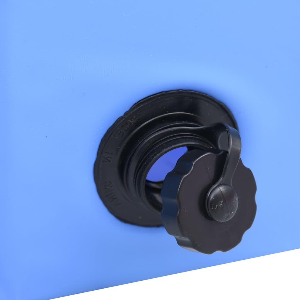 Sklopivi bazen za pse plavi 300 x 40 cm PVC