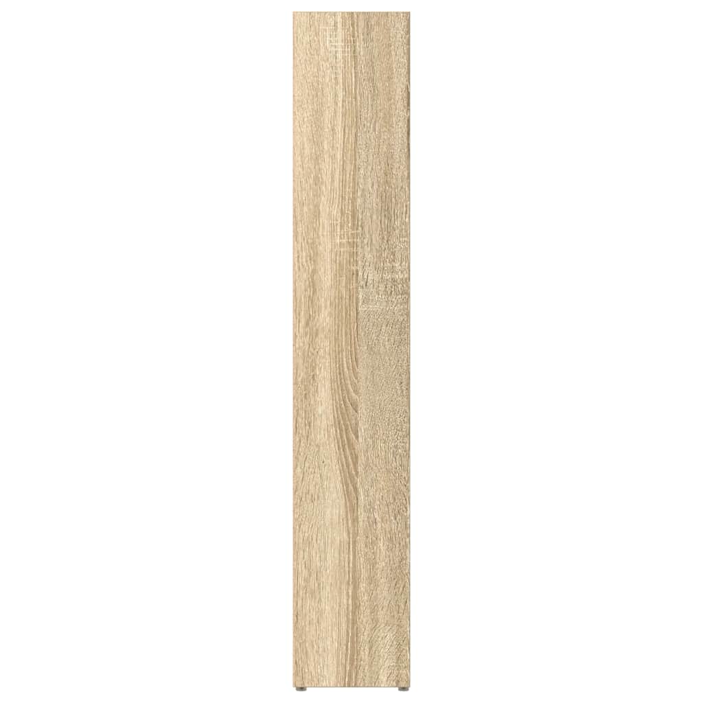 Ormarići za CD-ove 2 kom boja hrasta 21x16x93,5 cm od iverice