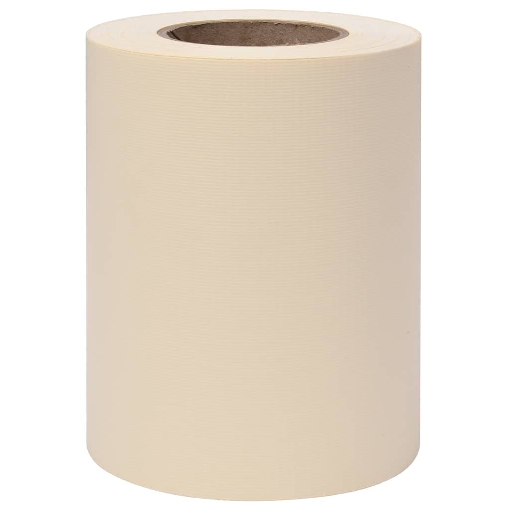 Vrtni zasloni za privatnost 4 kom PVC 35 x 0,19 m krem