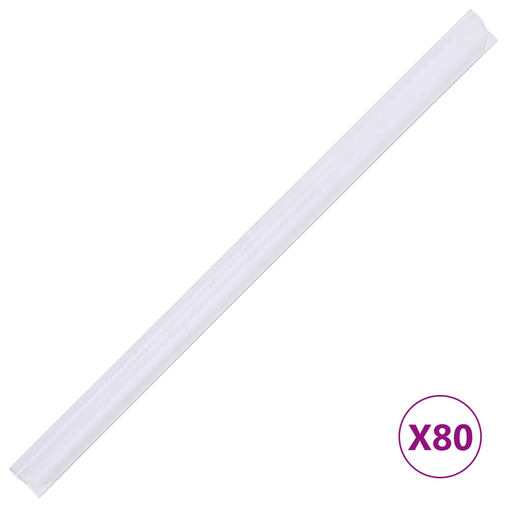 Vrtni zasloni za privatnost 4 kom PVC 35 x 0,19 m krem