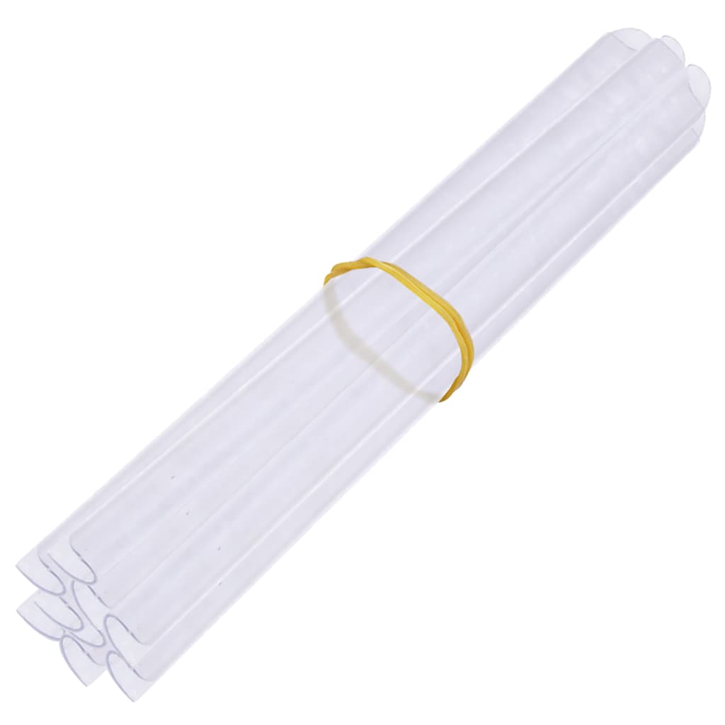 Vrtni zaslon za privatnost PVC 70 x 0,19 m bijeli