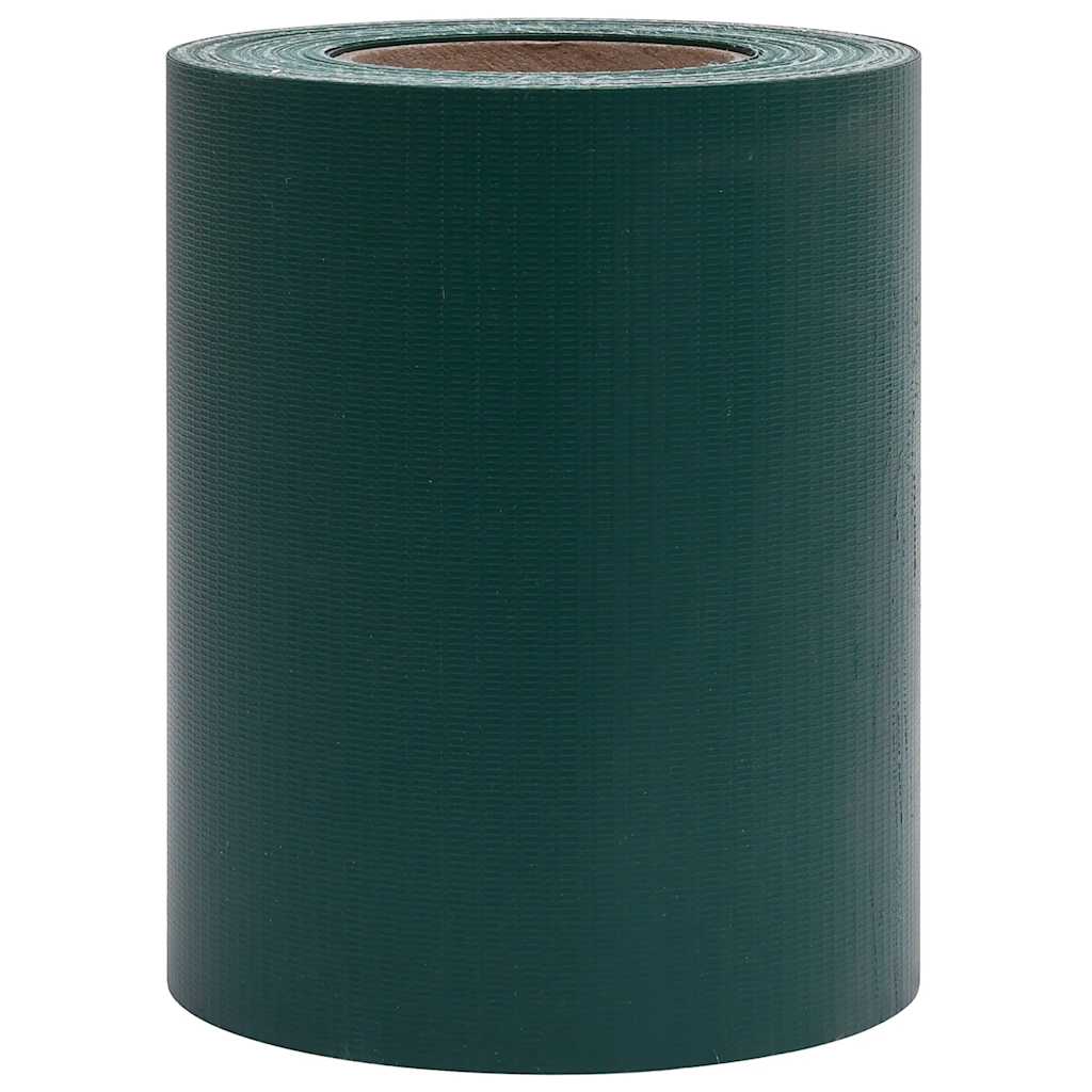 Vrtni zasloni za privatnost 4 kom PVC 35 x 0,19 m mat zeleni