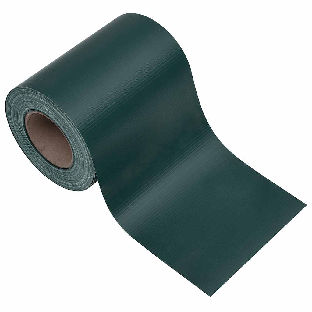 Vrtni zasloni za privatnost 4 kom PVC 35 x 0,19 m mat zeleni
