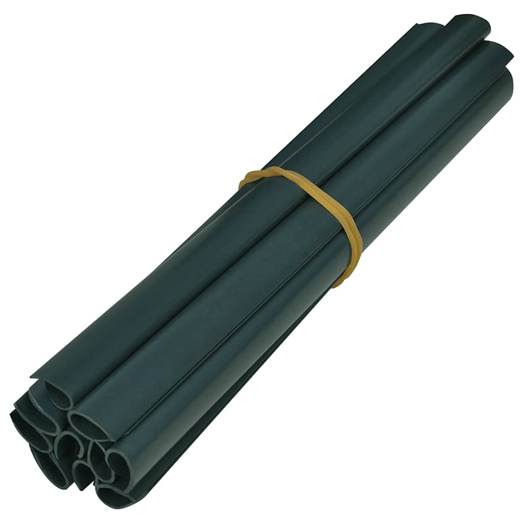 Vrtni zasloni za privatnost 4 kom PVC 35 x 0,19 m mat zeleni