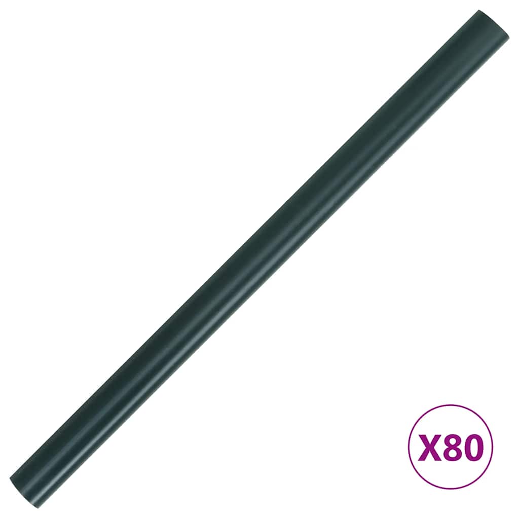 Vrtni zasloni za privatnost 4 kom PVC 35 x 0,19 m mat zeleni