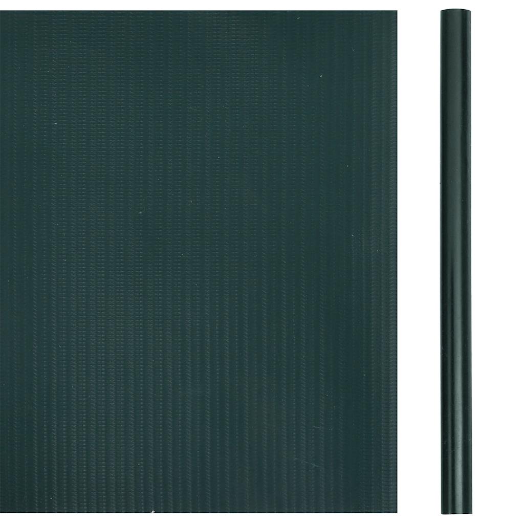 Vrtni zasloni za privatnost 4 kom PVC 35 x 0,19 m mat zeleni