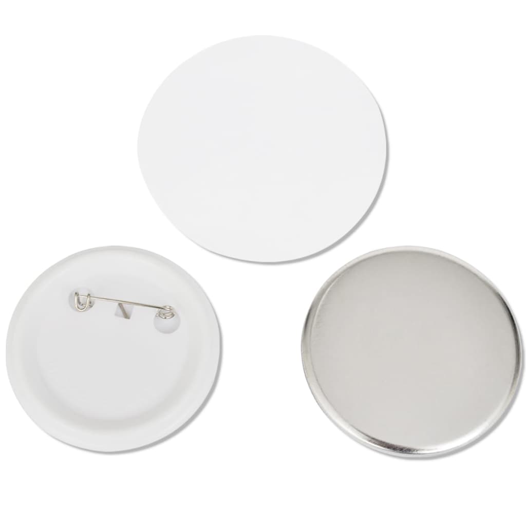 Izrađivač znački s 500 dijelova za gumbe s pribadačom 44 mm