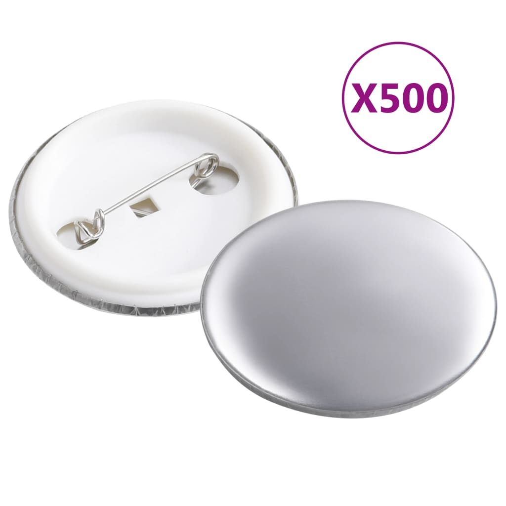 Izrađivač znački s 500 dijelova za gumbe s pribadačom 37 mm