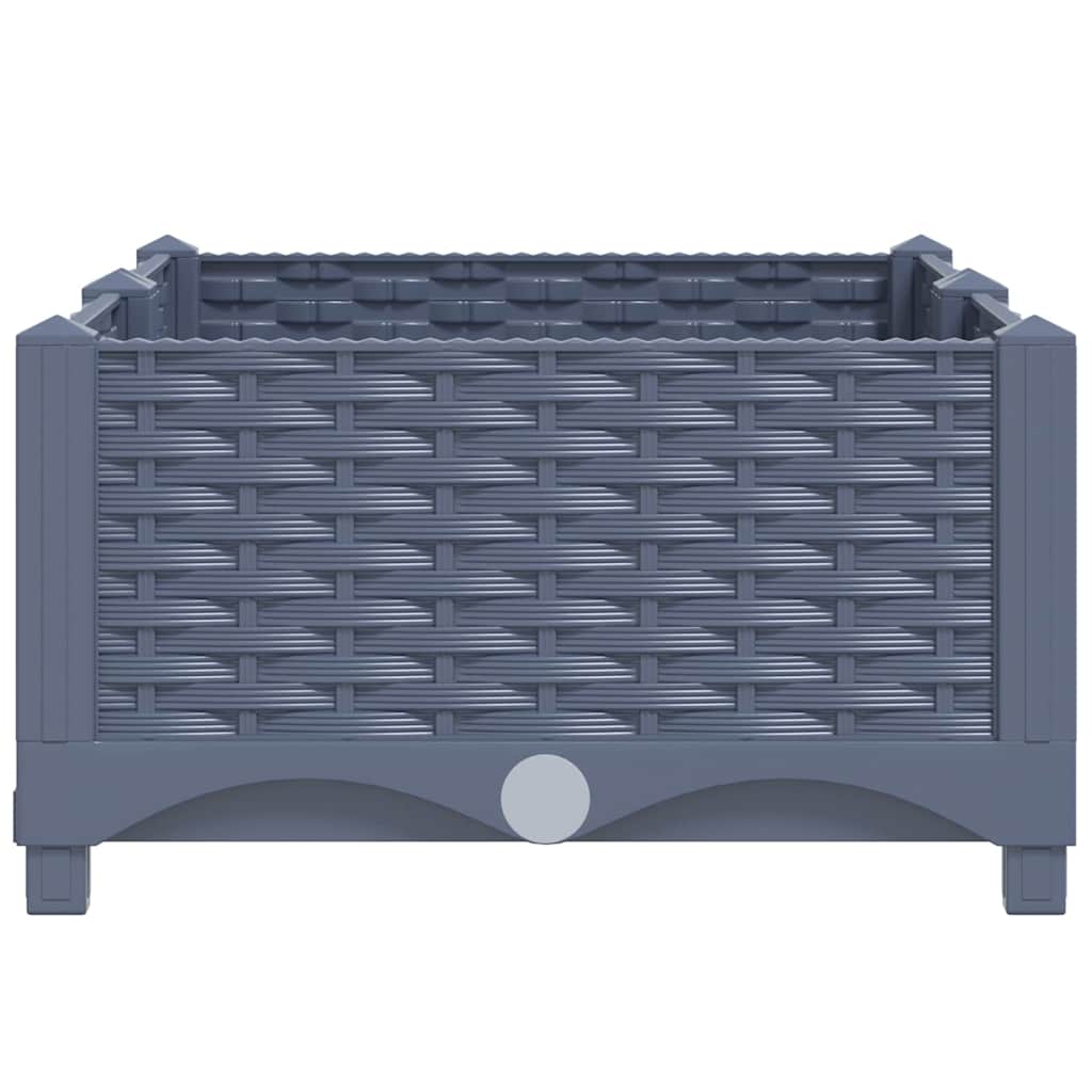 Povišena gredica 80 x 40 x 23 cm od polipropilena