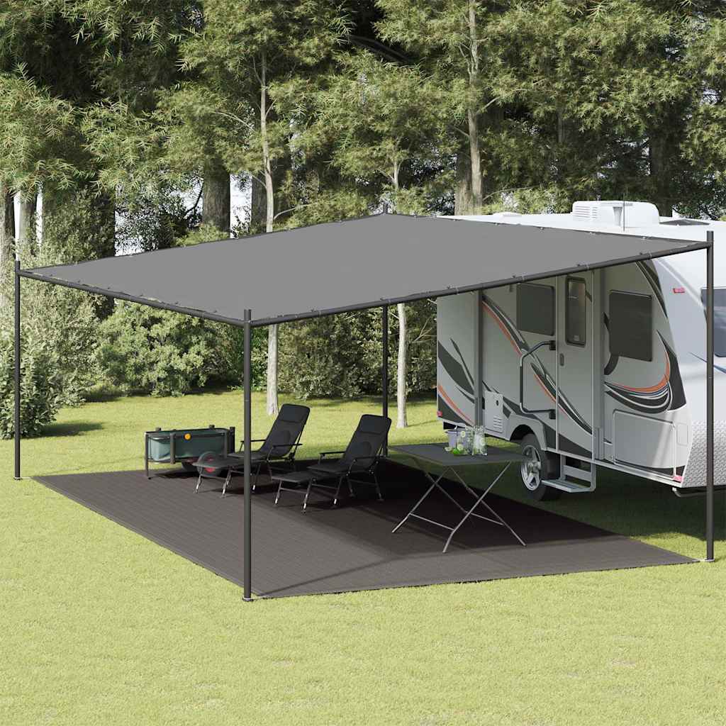 Tepih za šator 400 x 700 cm antracit