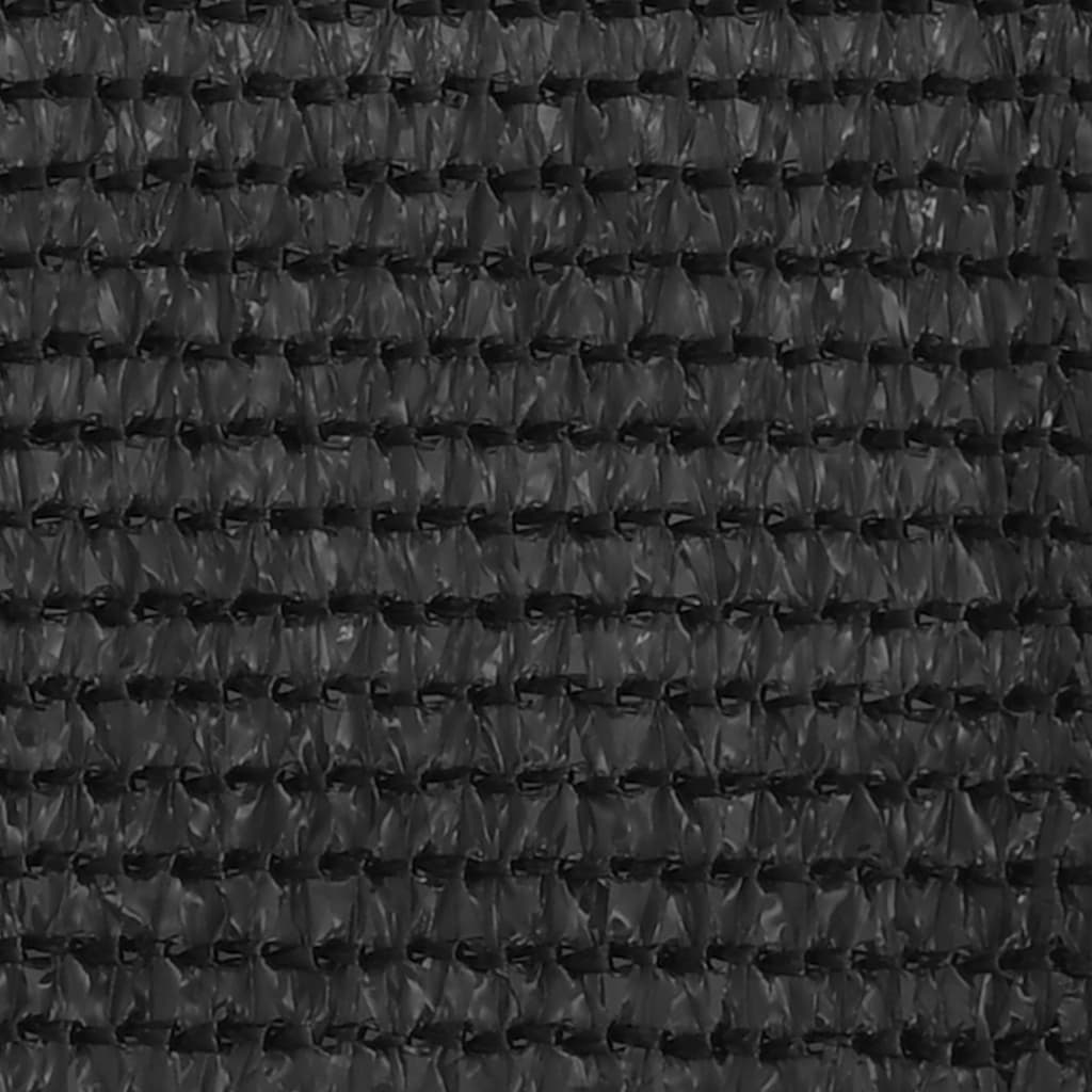 Balkonski zastor HDPE 75 x 500 cm antracit