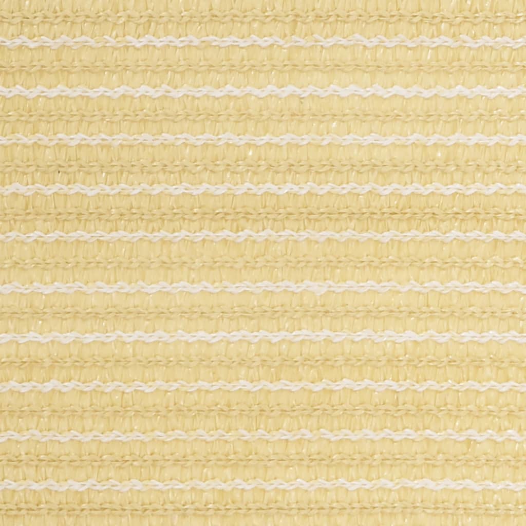 Balkonski zastor bež 75 x 600 cm HDPE