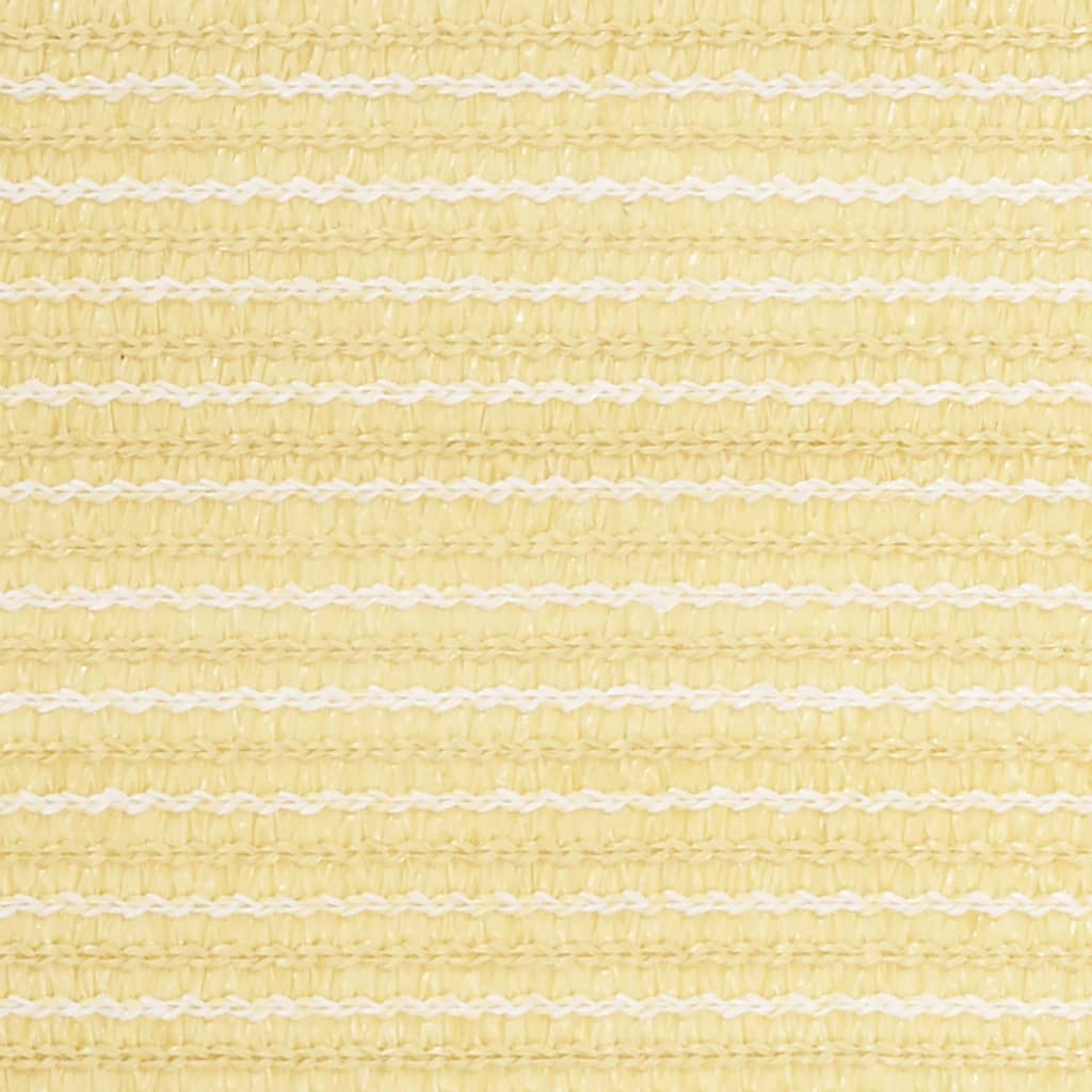 Balkonski zastor bež 90 x 600 cm HDPE