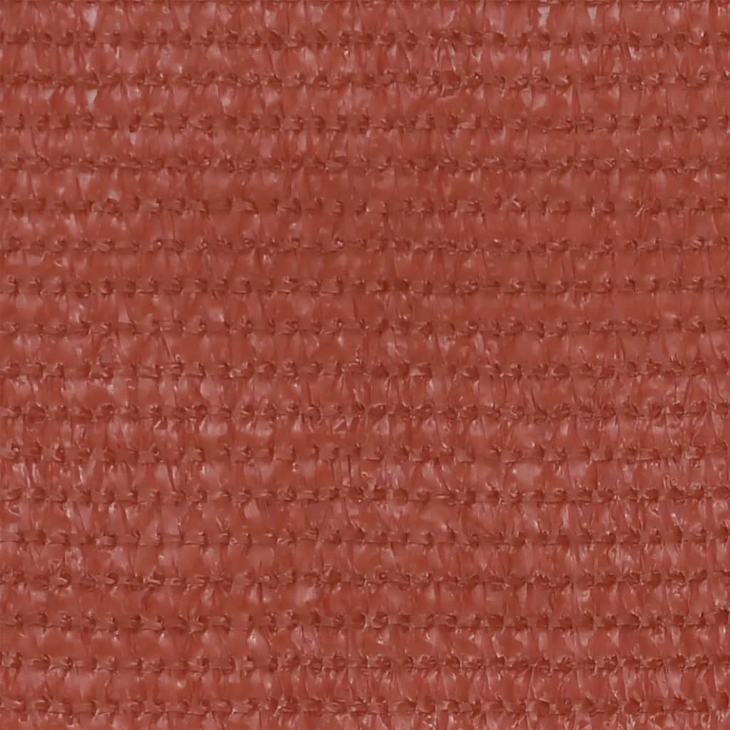 Balkonski zastor boja cigle 120 x 500 cm HDPE