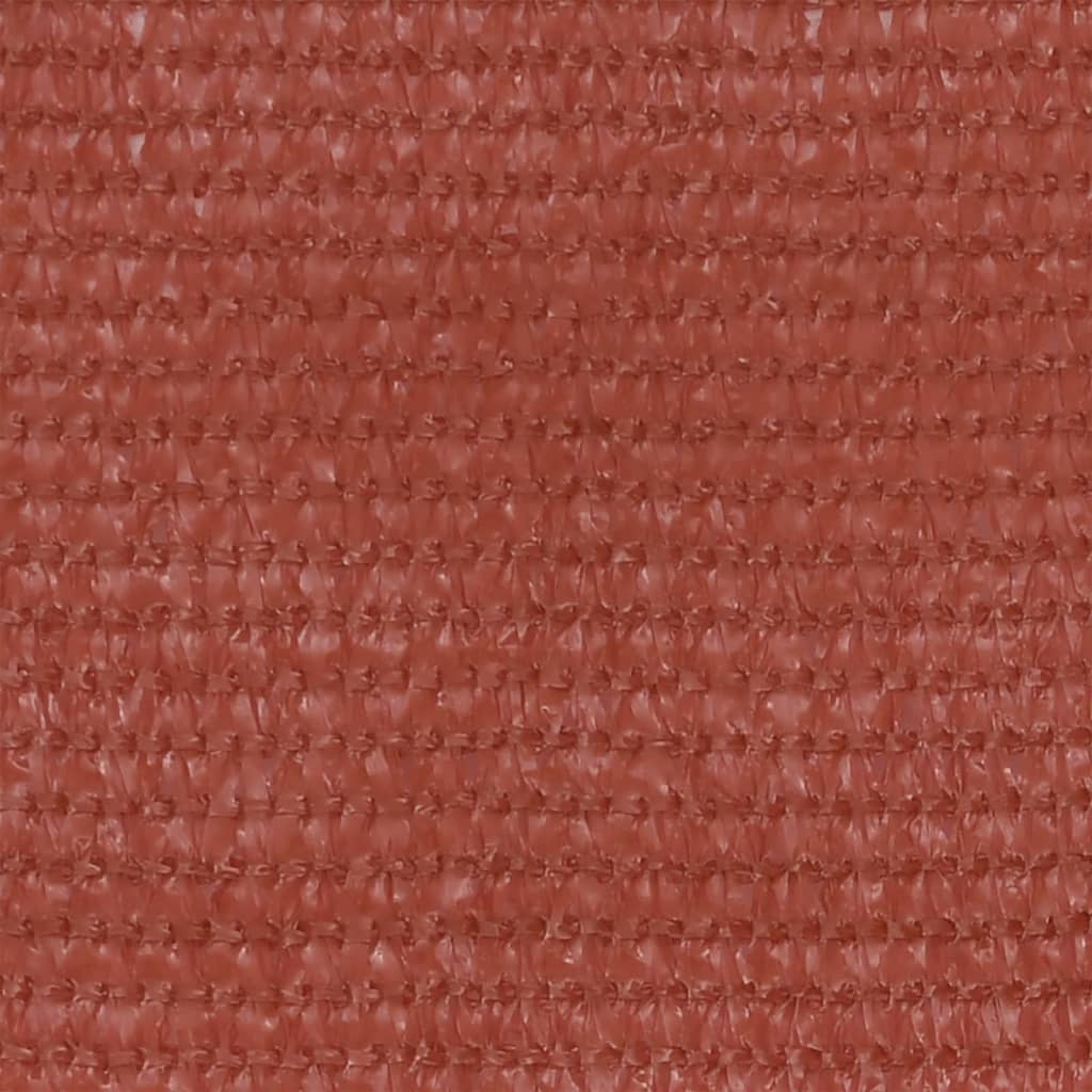 Balkonski zastor terakota 120 x 600 cm HDPE