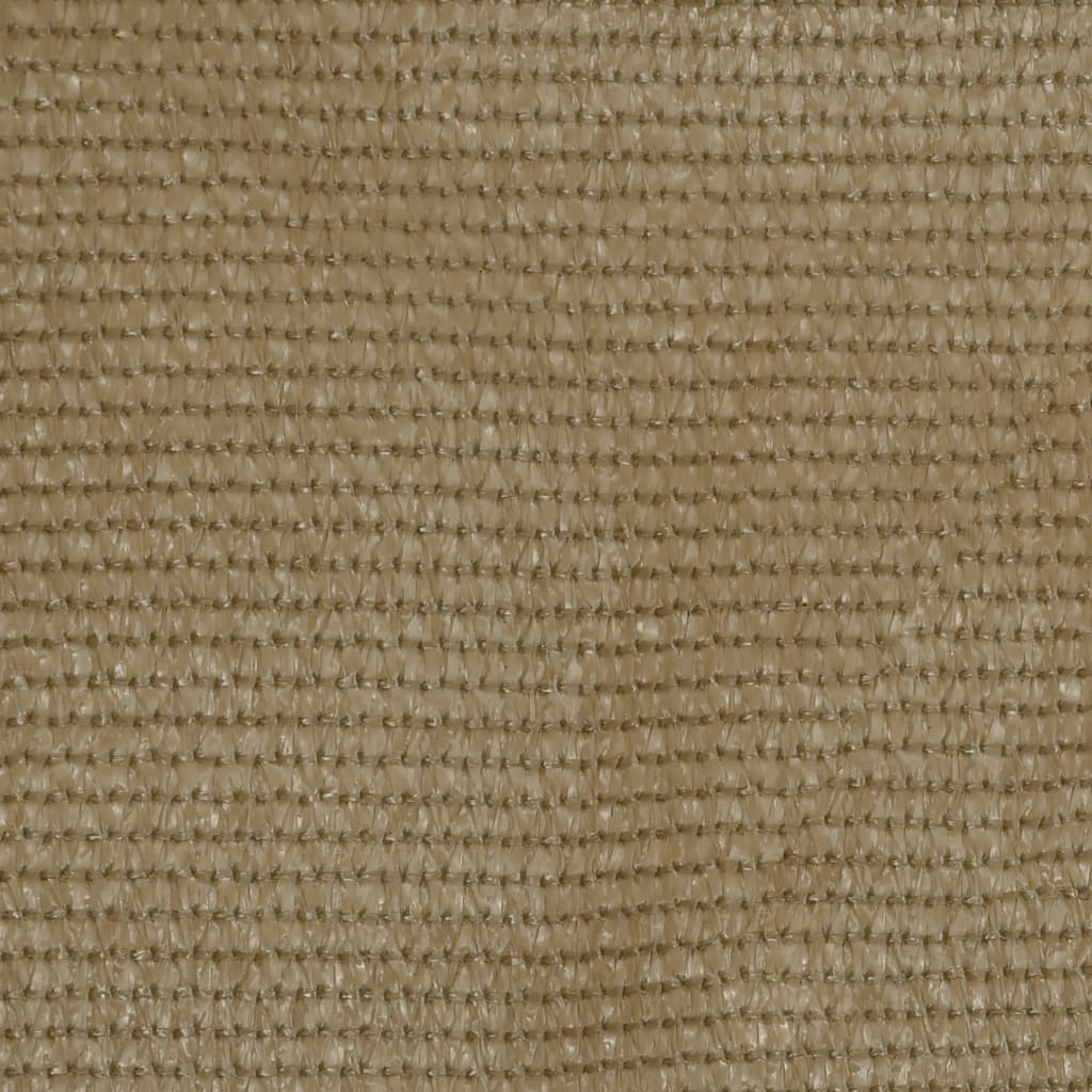 Balkonski zastor smeđe-sivi 90 x 500 cm HDPE