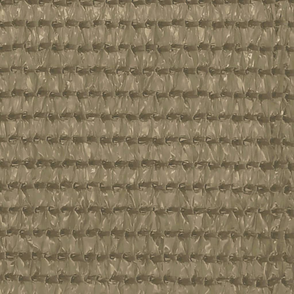Balkonski zastor smeđe-sivi 120 x 500 cm HDPE
