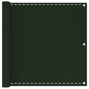 Balkonski zastor tamnozeleni 90 x 300 cm HDPE