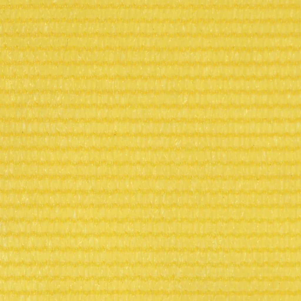 Balkonski zastor žuti 75 x 600 cm HDPE
