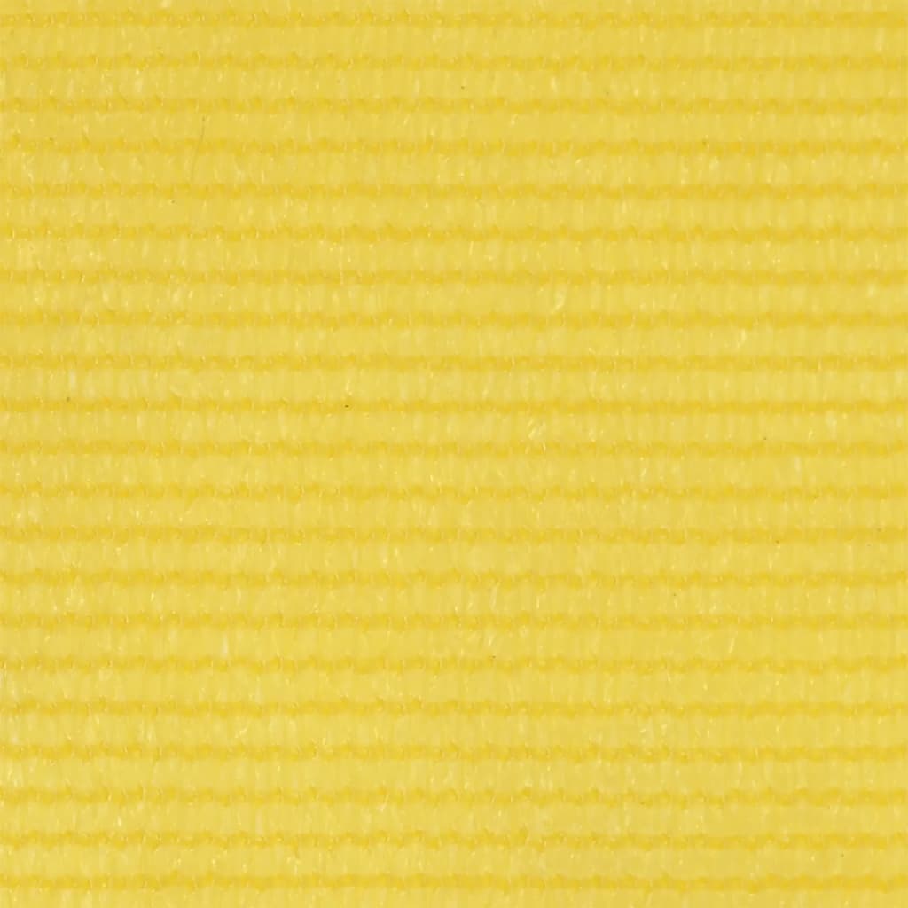 Balkonski zastor žuti 120 x 300 cm HDPE