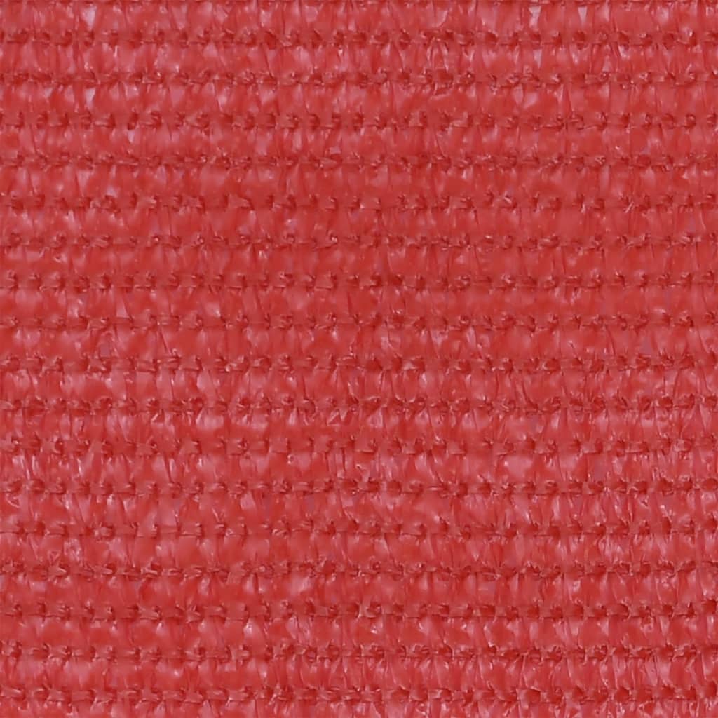 Balkonski zastor crveni 75 x 300 cm HDPE