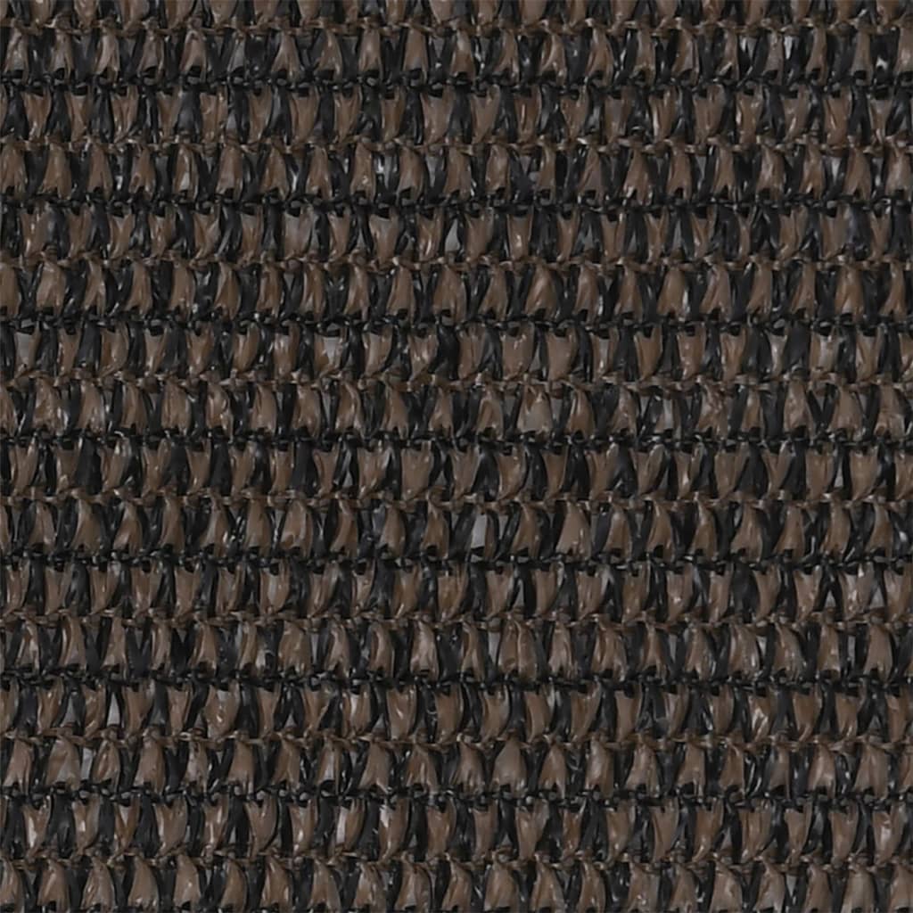 Balkonski zastor smeđi 90 x 300 cm HDPE