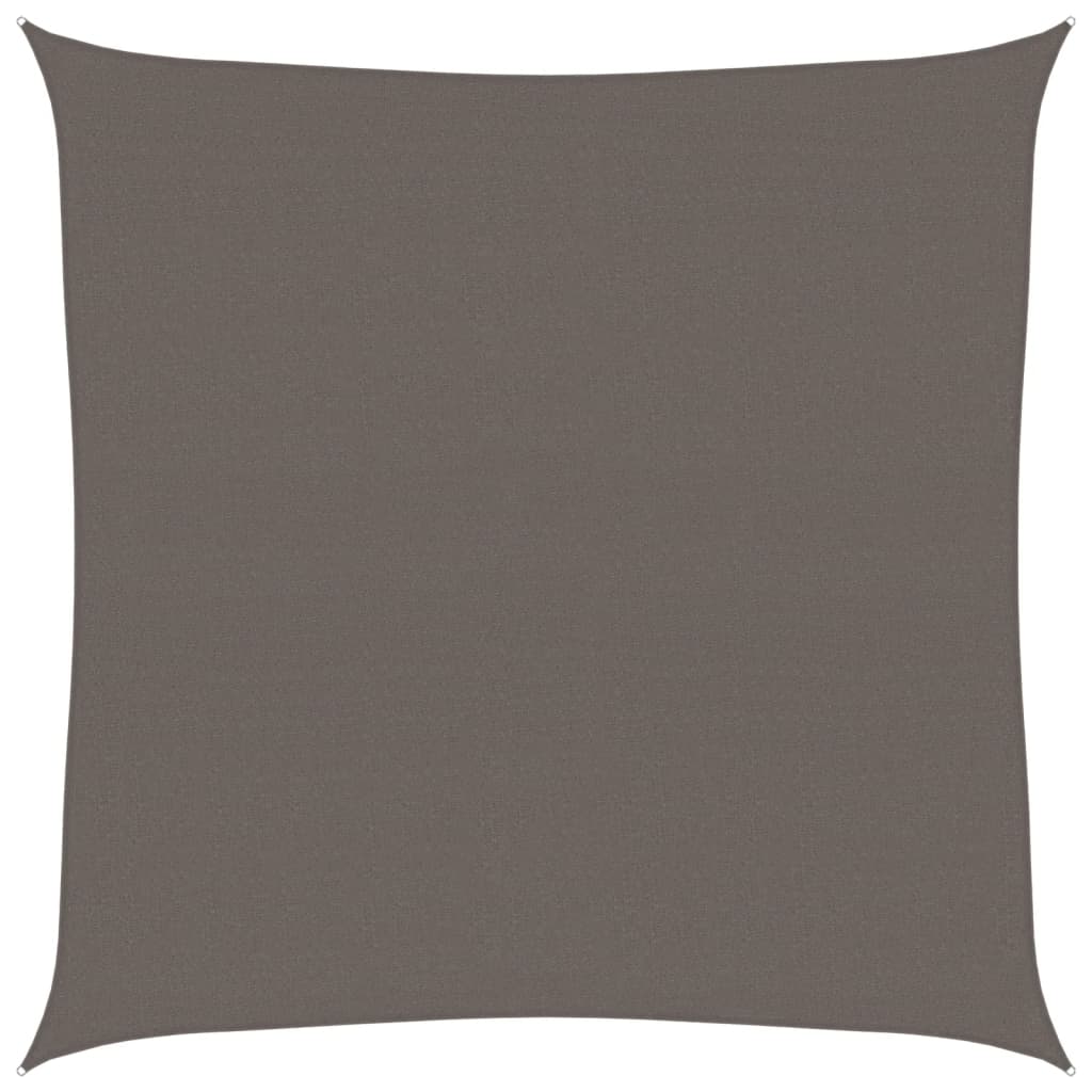 Jedro za zaštitu od sunca 160 g/m² antracit 6 x 6 m HDPE